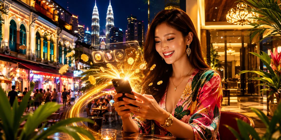 Pemain menikmati kasino mudah alih cr2 di Kuala Lumpur dengan gaya Melayu